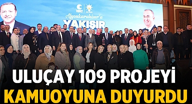 Hüseyin Ceylan Uluçay 109 Projeyi Yoğun Katılımla Tanıttı