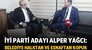 İYİ Parti Afyonkarahisar Belediye Başkan Adayı Alper Yağcı: Belediye Halktan ve Esnaftan Kopuk