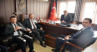 MHP Yöneticileri ve Bakkallar Odamı Başkanı İşbirliğinde Buluştu