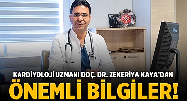 PARKHAYAT Hastanesi'nden Kalp Sağlığı Uzmanı Doç. Dr. Zekeriya Kaya'dan Önemli Bilgiler!