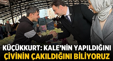 Sezer Küçükkurt: Kale'nin yapıldığını, çivinin çakıldığını biliyoruz
