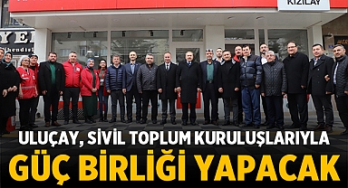 Uluçay, Sivil Toplum Kuruluşlarıyla Güç Birliği Yapacak