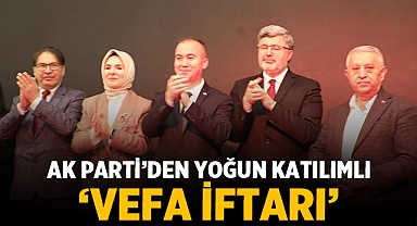 Afyonkarahisar Ak Parti'den yoğun katılımlı 'vefa iftarı'