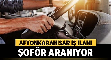 Afyonkarahisar'da Fabrikaya Şoförler Alınacak