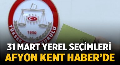 Afyonkarahisar'da Seçim Sonuçları Afyon Kent Haber'de
