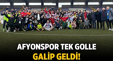 Afyonspor, Yeni Mersin İdman Yurdu'nu Mağlup Ederek Rahat Nefes Aldı