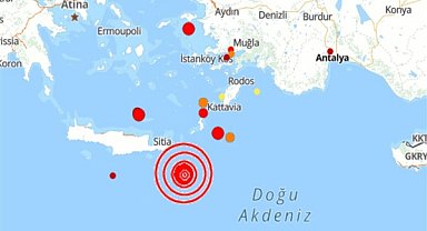 Akdeniz’de deprem