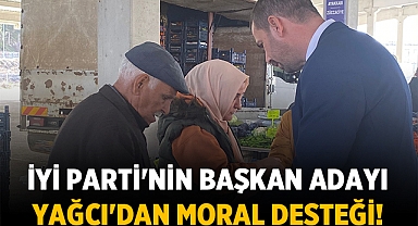 Alper Yağcı, kent genelinde ziyaretlerini sürdürüyor