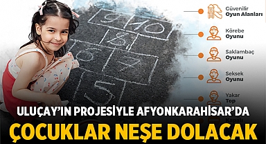 Hüseyin Ceylan Uluçay’ın projesiyle Afyonkarahisar’da çocuklar neşe dolacak