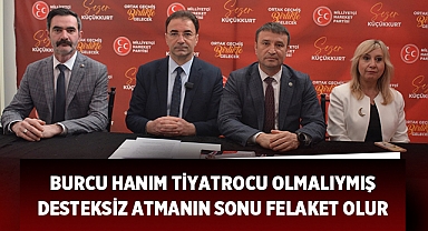 Küçükkurt, Rakibinin siyasi performansını tiyatroya benzetti