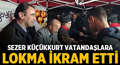 MHP Afyonkarahisar Başkan Adayı Vatandaşlara Lokma İkram Etti