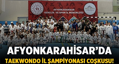 Afyonkarahisar'da 23 Nisan Egemenlik Haftası Taekwondo İl Şampiyonası Coşkusu!