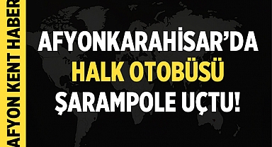 Afyonkarahisar'da Midibüs Şarampole Devrildi: 6 Yaralı