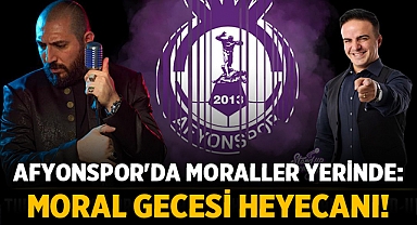 Afyonspor'da Moraller Yerinde: Moral Gecesi Heyecanı!