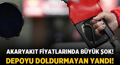 Akaryakıt Fiyatlarında Büyük Şok: Depoyu Doldurmayan Yandı!