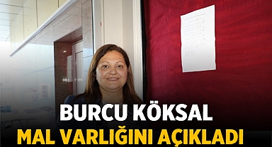 Burcu Köksal mal varlığını kamuoyuyla paylaştı