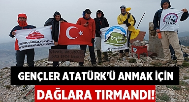 19 Mayıs Coşkusu Akdağ'ın Zirvesinde: Gençler Atatürk'ü Anmak İçin Dağlara Tırmandı!