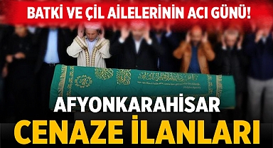 Afyon Cenaze İlanları - 4 Mayıs 2024