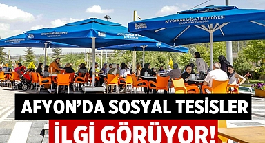 Afyonkarahisar'da Belediye Sosyal Tesisleri büyük ilgi görüyor!