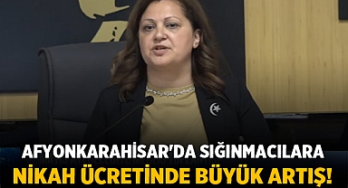 Afyonkarahisar'da Sığınmacılara Nikah Ücretinde Büyük Artış!