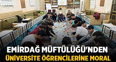 Emirdağ Müftülüğü'nden Üniversite Öğrencilerine Moral Veren Buluşmalar!