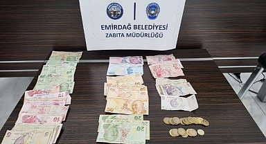 Emirdağ Zabıtası Sahte Dilencilere Operasyon Düzenledi: Para Ele Geçirildi!