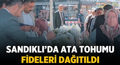 Sandıklı'da Ata Tohumu Bilinci Artıyor: 70.000 Fide Halkla Buluştu