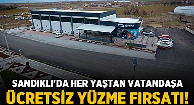 Sandıklı'da Her Yaştan Vatandaşa Ücretsiz Yüzme Fırsatı!