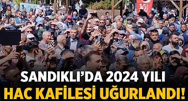 Sandıklı'dan Dualarla Kutsal Topraklara Yolculuk: 2024 Hac Kafilesi Uğurlandı!