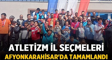Türkiye Özel Sporcular Spor Federasyonu Atletizm İl Seçmeleri Afyonkarahisar'da Tamamlandı