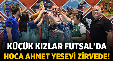 Afyon'da Küçük Kızlar Futsal'da Hoca Ahmet Yesevi Zirvede!