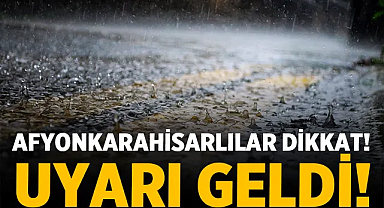 Afyon Hava Durumu: Afyonkarahisar Valiliği Uyardı!