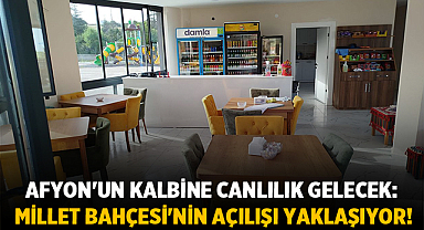 Afyon'un Kalbine Canlılık Gelecek: Devasa Millet Bahçesi'nin Açılışı Yaklaşıyor!