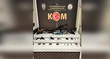 Afyon'da Silah Operasyonu: 7 Şüpheli Gözaltında!