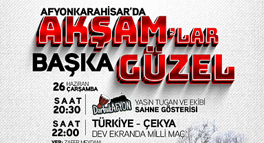 Afyonkarahisar'da Milli Maç Heyecanı Darbuka Afyon ile Katlanıyor!