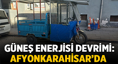 Afyonkarahisar'da Sonsuz Enerji'den 3 Tekerlekli Bir Mucize!