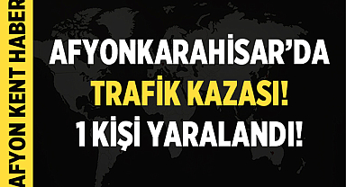Afyonkarahisar'da Trafik Kazası: Şarampole uçtu!