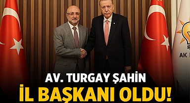 AK Parti Afyonkarahisar İl Başkanlığı’na Turgay Şahin Atandı