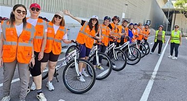 Bisiklet Kadınların Gücüne Güç Katıyor: "Kadın Kadına Bisiklet Eğitimi Projesi" ile 130 Kadın Pedala Bastı!