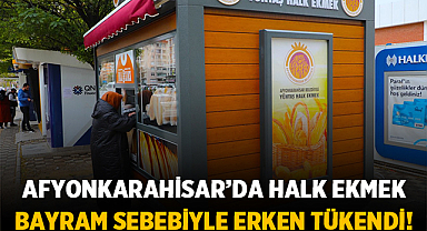 Halk ekmeği Arefe gününde öğlen saatlerinde tükendi