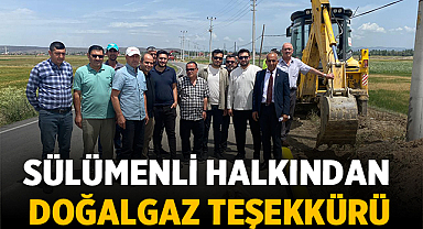Sülümenli'de Doğalgaz Sevinci! Boru Hatları Döşeniyor
