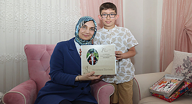 Vatan Kahramanımızın Oğlu 10 Yaşında! Vali ve Komutan Doğum Gününde Yanındaydı