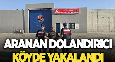 Afyonkarahisar'da aranan dolandırıcı köyde yakaland!