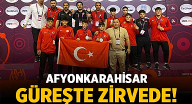 Afyonkarahisar Güreşte Zirvede! Milli Takım ve TOHM'dan Madalya Yağmuru!