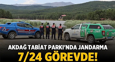 Akdağ Tabiat Parkı'nda Yangın Kabusu Bitti: Jandarma Komandoları 7/24 Görevde!