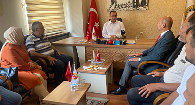 İsmail Kumartaşlı'dan Afyon Gazeteciler Cemiyeti'ne Ziyaret ve Önder Artuk'a Tebrik