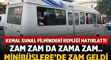 Afyon'da Halk otobüslerinden sonra minibüslere de zam geldi!