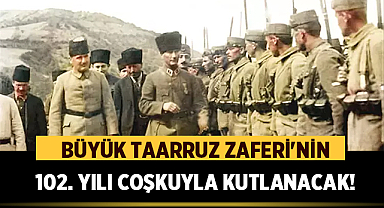 Afyonkarahisar’da Büyük Taarruz Zaferi'nin 102. Yılı Coşkuyla Kutlanacak!