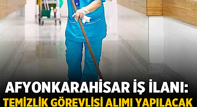 Afyonkarahisar'da Doğuş Yayıncılık Temizlik Görevlisi Alımı Yapıyor