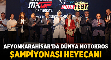 Afyonkarahisar’da Dünya Motokros Şampiyonası Heyecanı